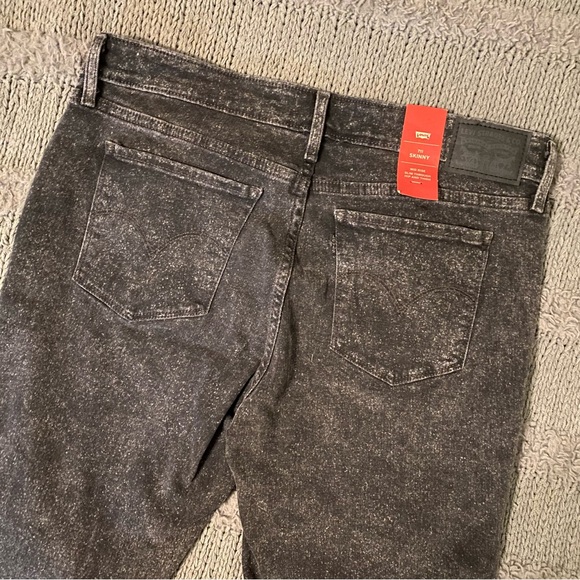 NWT Levi’s 711 Skinny - Black - W34 L30 - Picture 3 of 4